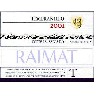 Raimat Costers Del Segre Tempranillo 750ml