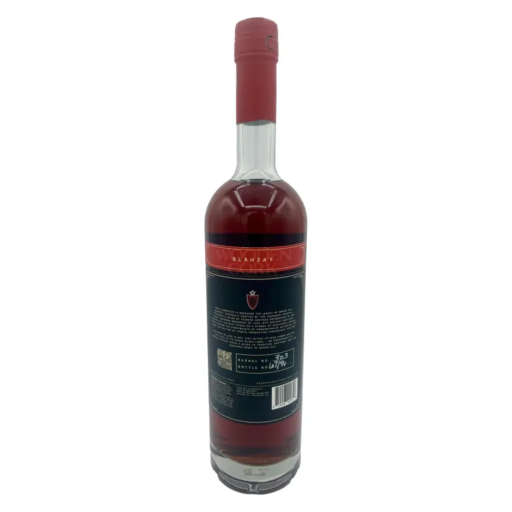 Rare Character Brook Hill Bourbon BLAHZAY 10 Year 130.13 Proof - Image 2