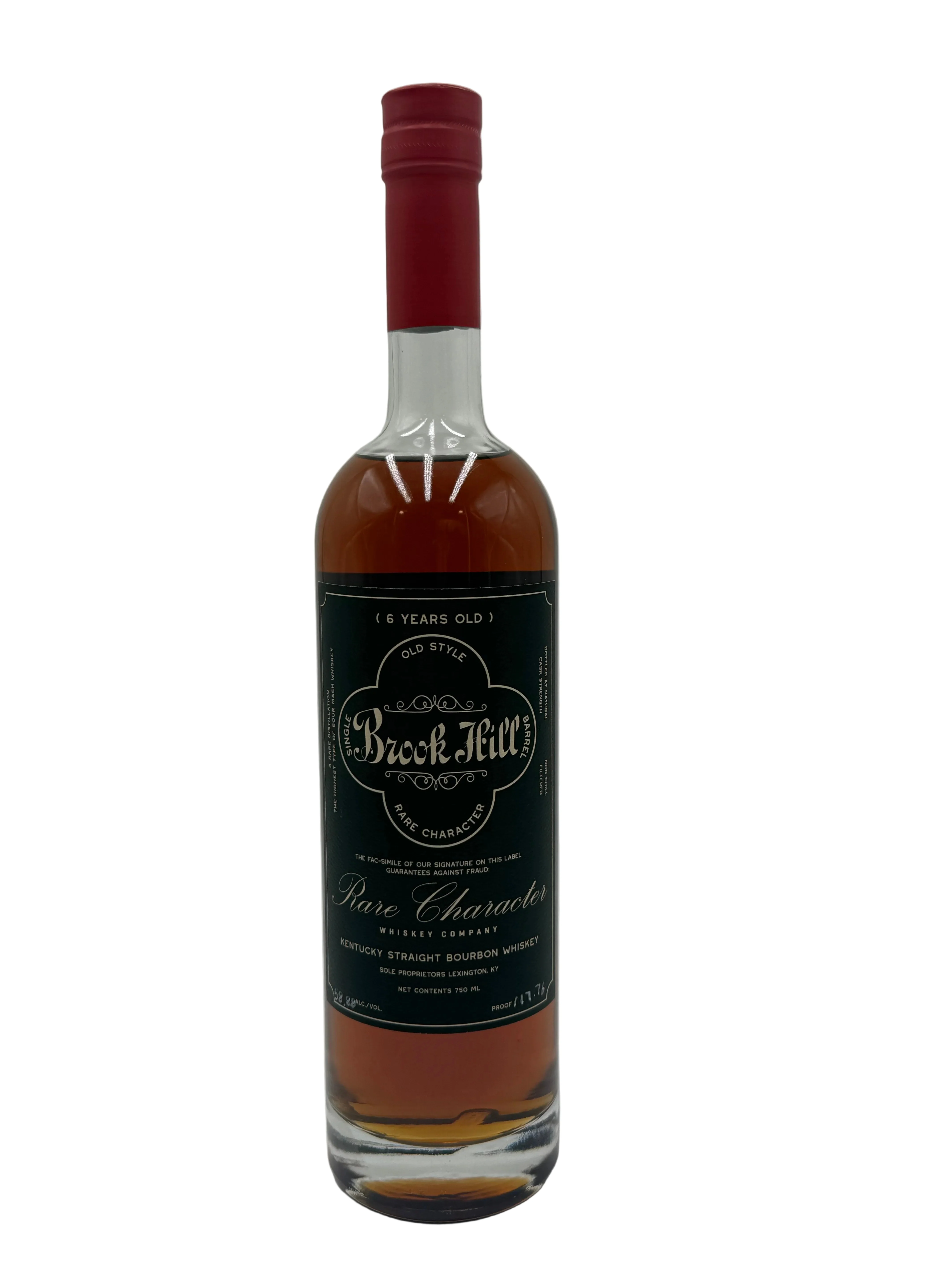 Rare Character Brook Hill Bourbon SOPRANO 6 Year 117.76 Proof