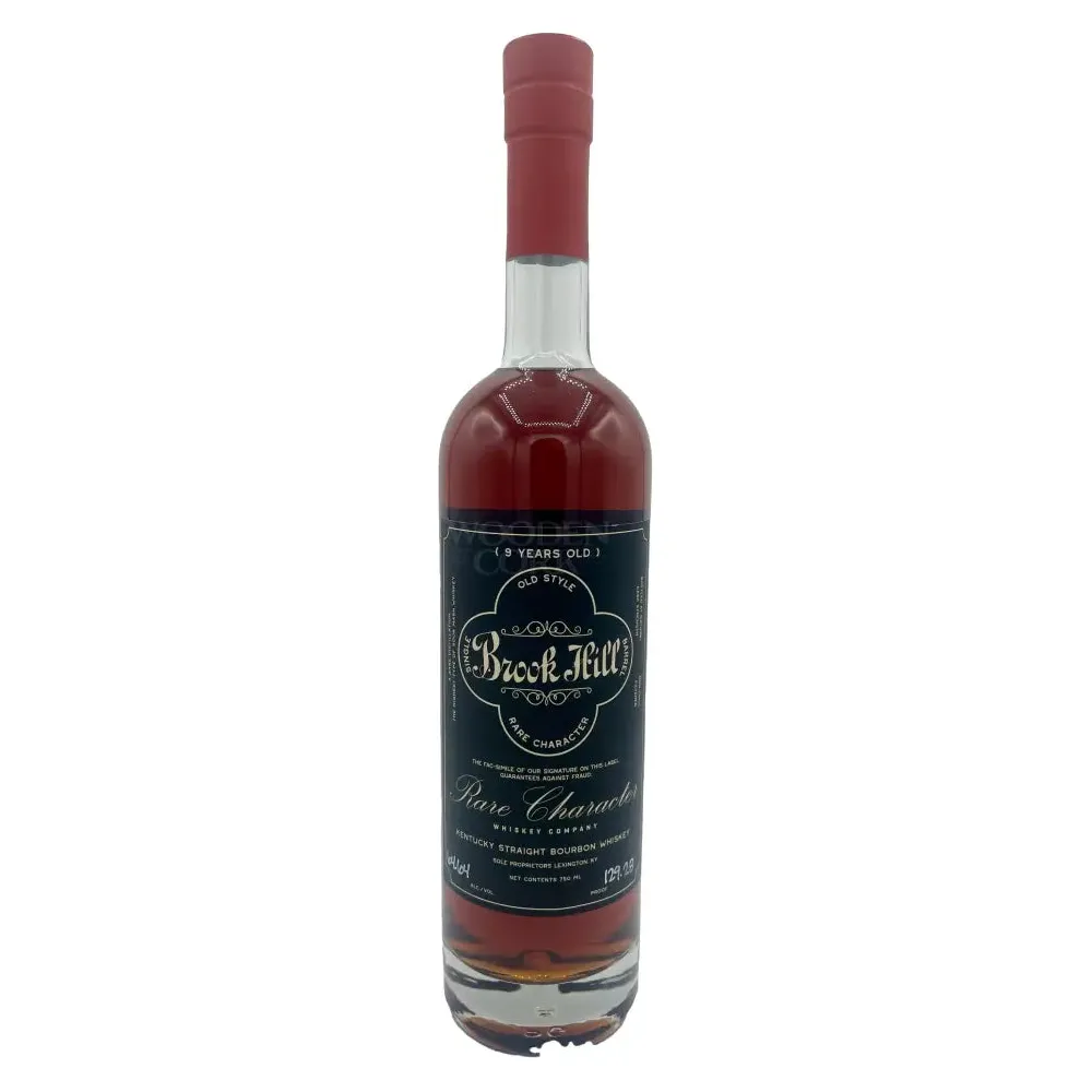 Rare Character Brook Hill Bourbon The Silver Dollar - Cowboy Caviar 9 Year 129.28 Proof