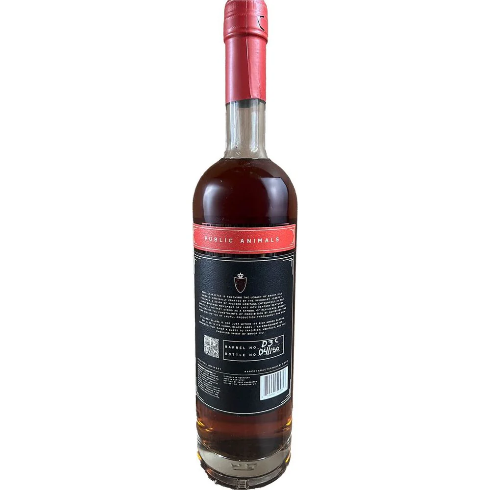 Rare Character Brook Hill Bourbon PUBLIC ANIMALS 126.47 Proof - Image 2
