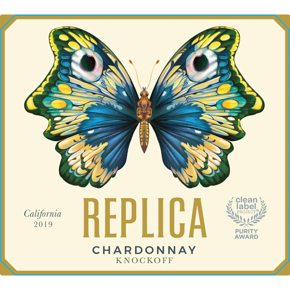 Replica California Knockoff Chardonnay 750ml New Label