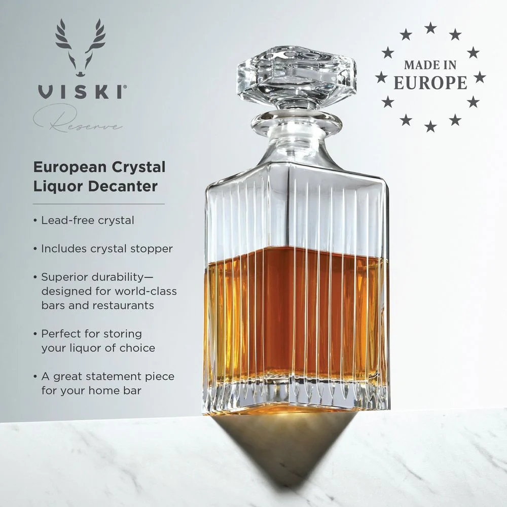 Reserve Milo Crystal Liquor Decanter - Image 5