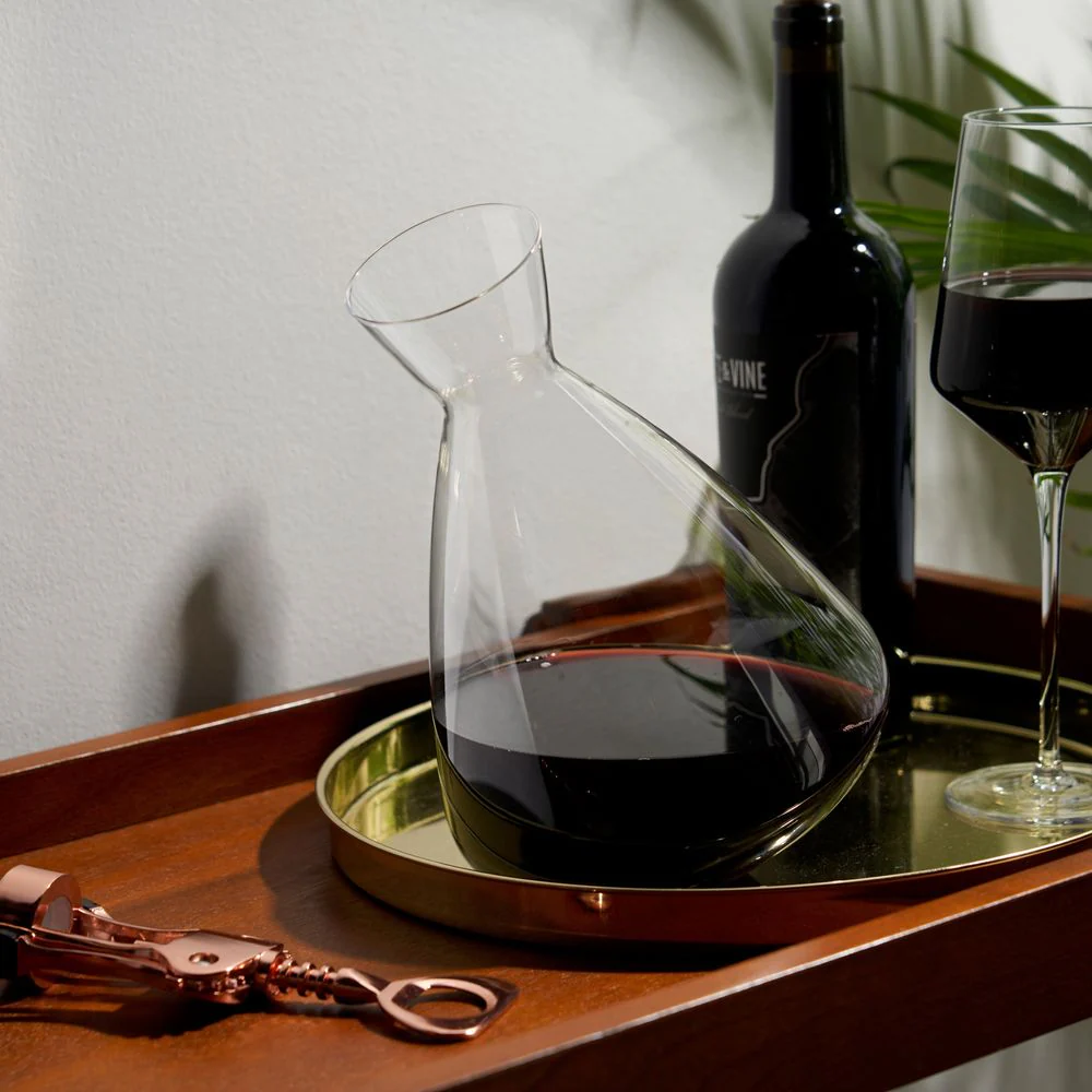 Rolling Crystal Wine Decanter - Image 2