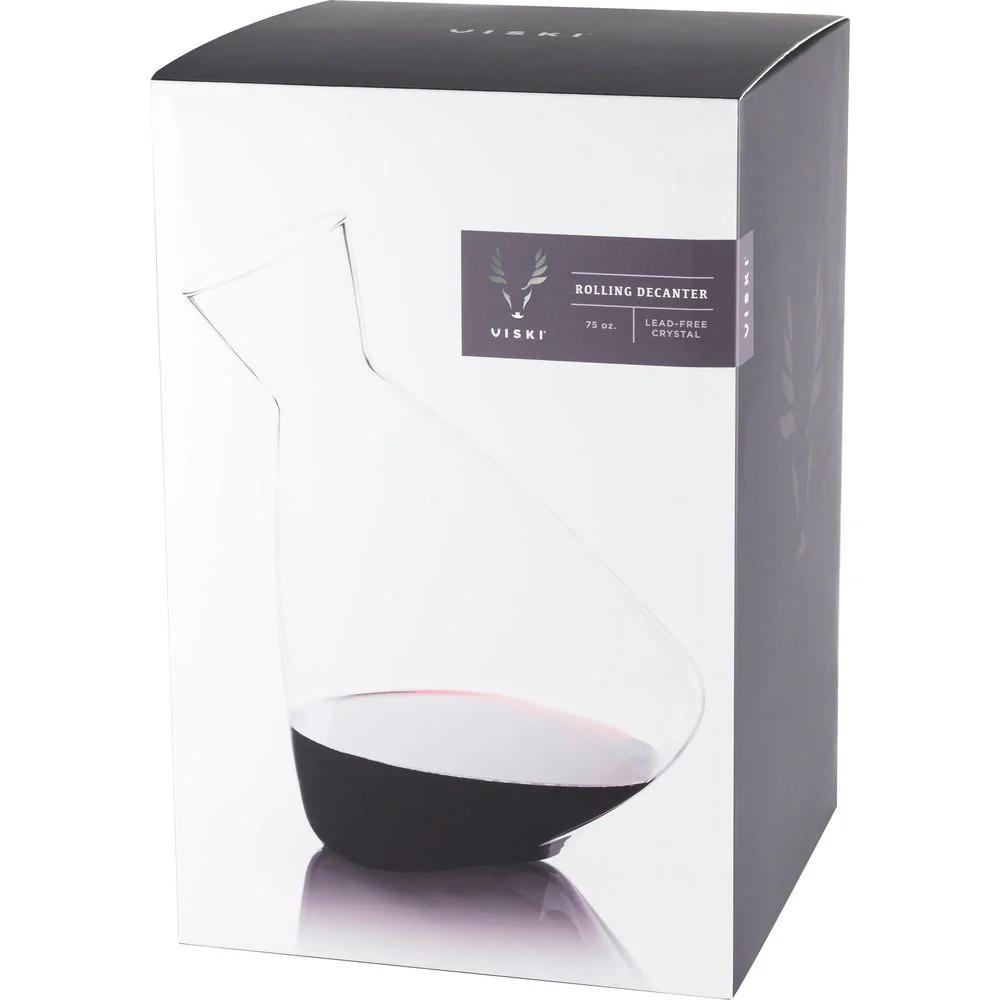 Rolling Crystal Wine Decanter - Image 7