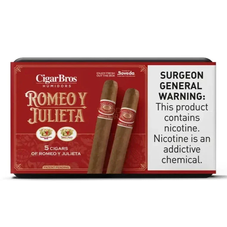 Romeo Y Julieta Premium Cigars Set + Personal Humidor by CigarBros - Image 13