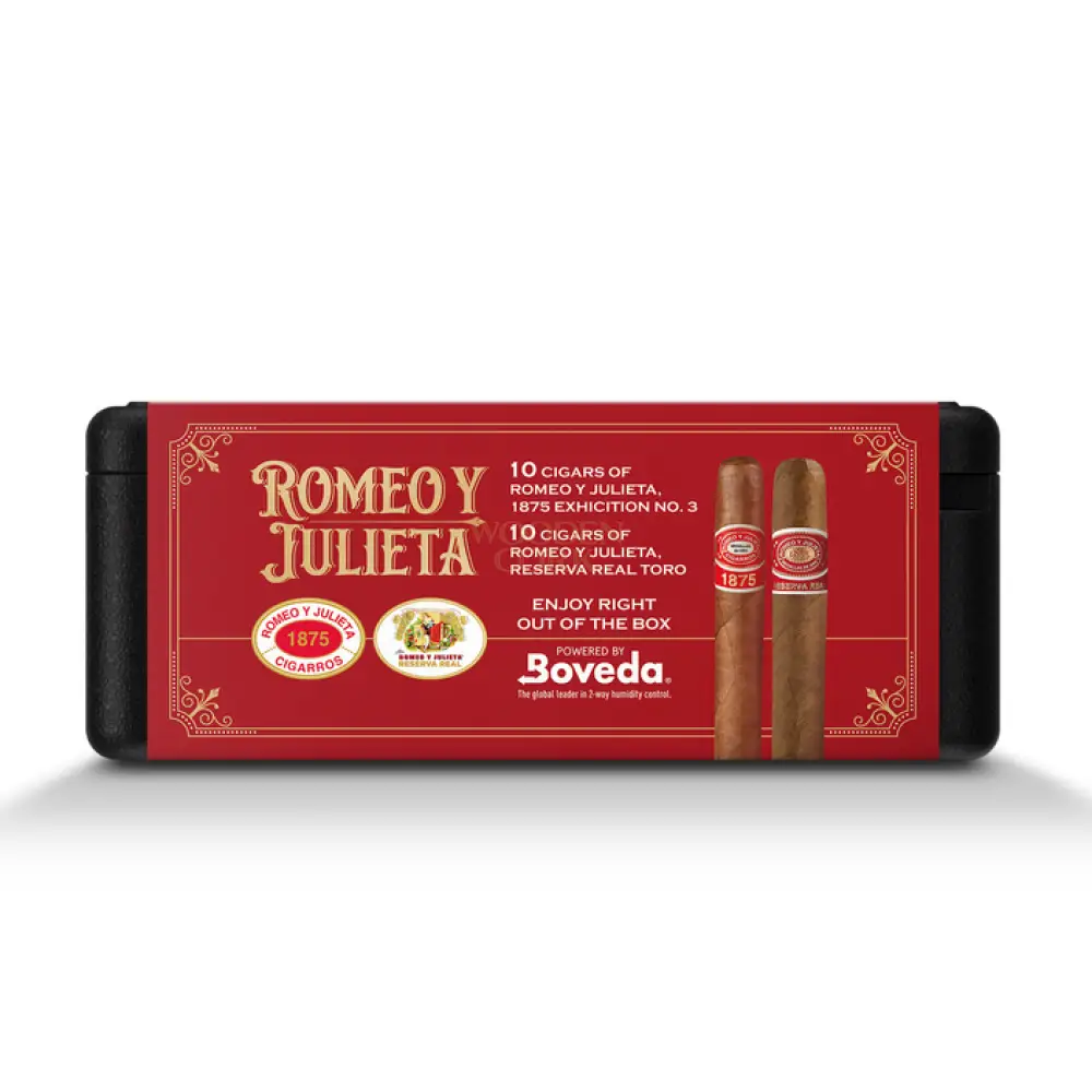 Romeo Y Julieta Premium Cigars Set + Personal Humidor by CigarBros - Image 5