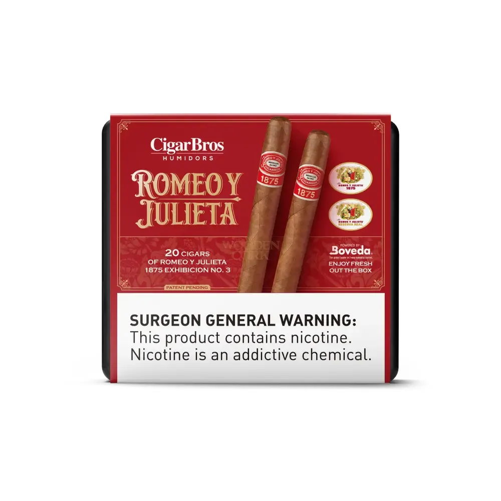 Romeo Y Julieta Premium Cigars Set + Personal Humidor by CigarBros - Image 9