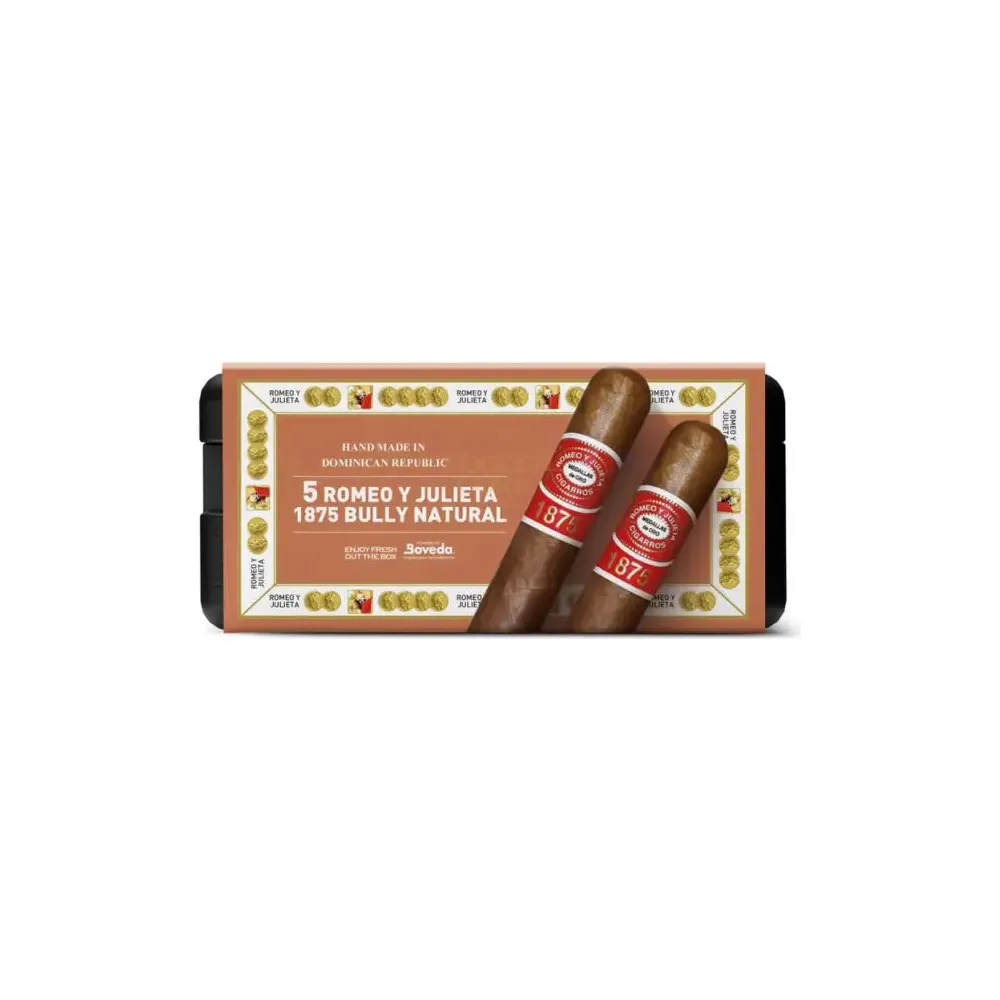Romeo Y Julieta 1875 Bully 5ct Cigar Set + Personal Humidor by CigarBros - Image 7