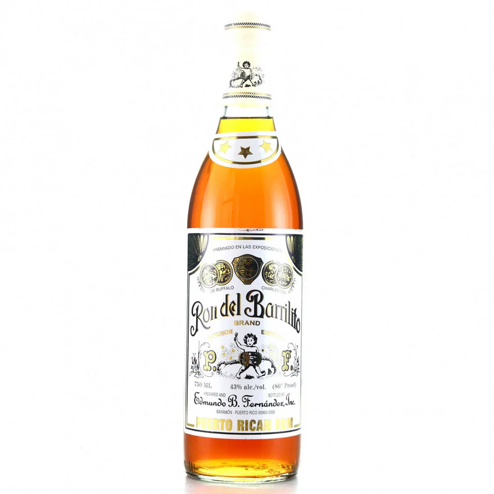 Ron Del Barrilito Aged Rum Three Stars Superior Especial