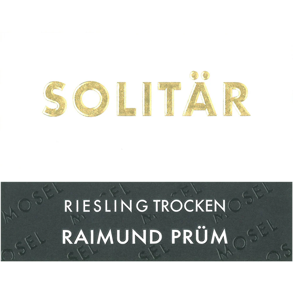 S.A. Prum R Prum Solitar Dry Mosel Riesling 750ml