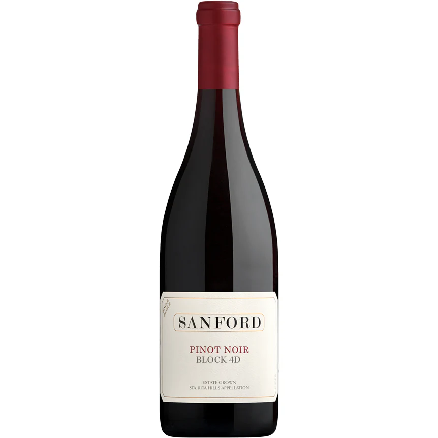 Sanford Pinot Noir Single Block 4D Sanford & Benedict Vineyard Santa Rita Hills