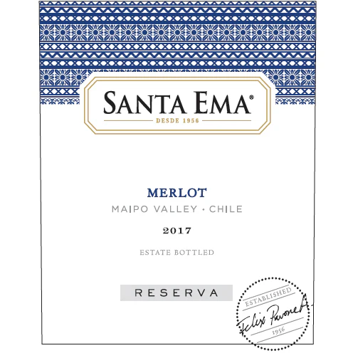 Santa Ema Maipo Valley Reserve Merlot 750ml