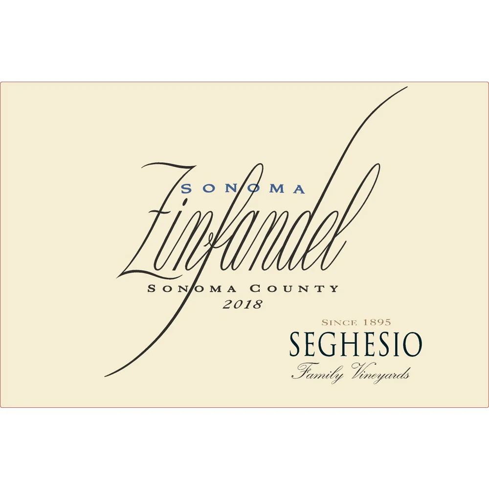 Seghesio Sonoma County Angela's Table Zinfandel 750ml