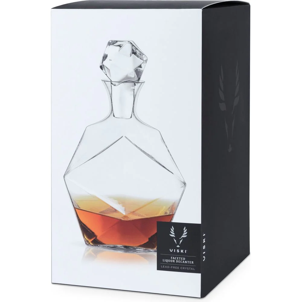 Seneca Faceted Crystal Liquor Decanter - Image 5