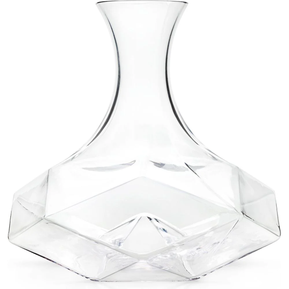Seneca Faceted Crystal Wine Decanter - Image 5
