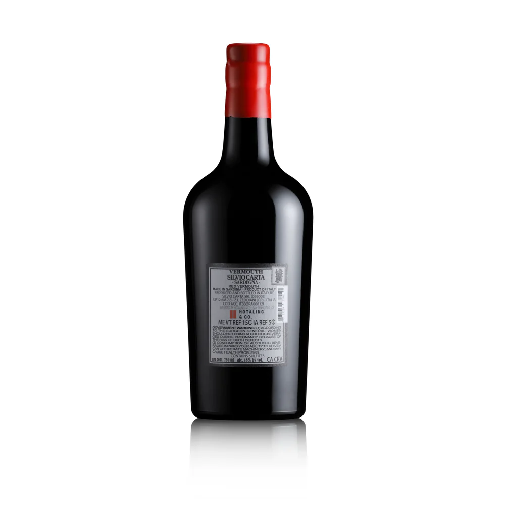 Silvio Carta Rosso Sardegna Vermouth - Image 2