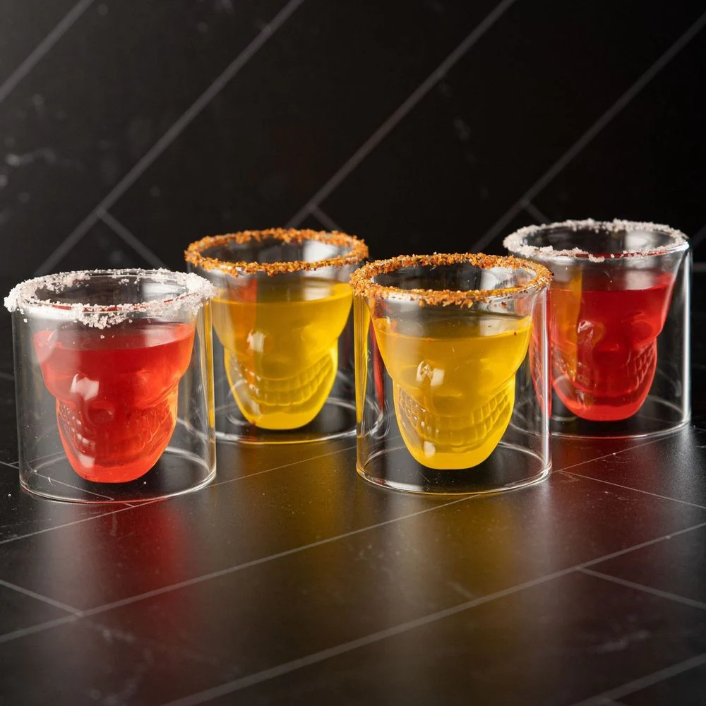 Skull Shot Glasses - Set of 4 (2.5 fl. oz.) - Image 2