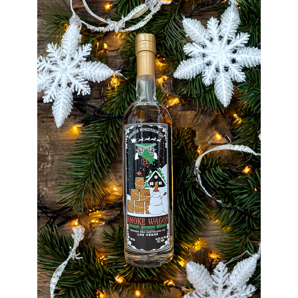 Smoke Wagon Straight Bourbon Christmas 2024 Limited Edition - Image 2