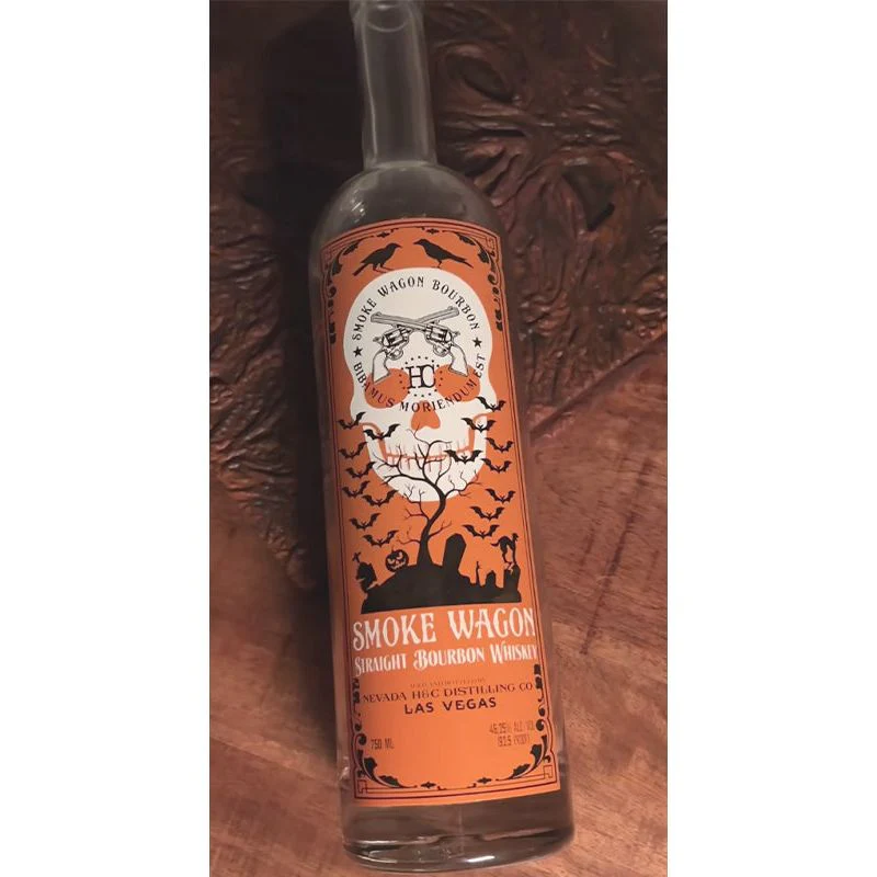 Smoke Wagon Straight Bourbon Whiskey Halloween Glow in the Dark Edition 2023 - Image 3
