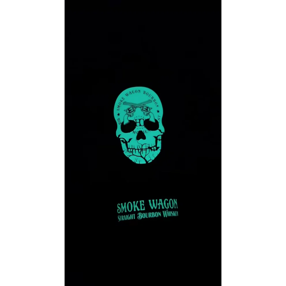 Smoke Wagon Straight Bourbon Whiskey Halloween Glow in the Dark Edition 2023 - Image 4