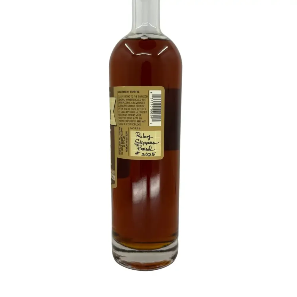 Smooth Ambler Old Scout Bourbon 10 Years Old "Ruby Slippers" Barrel 2025 117.0 Proof - Image 2