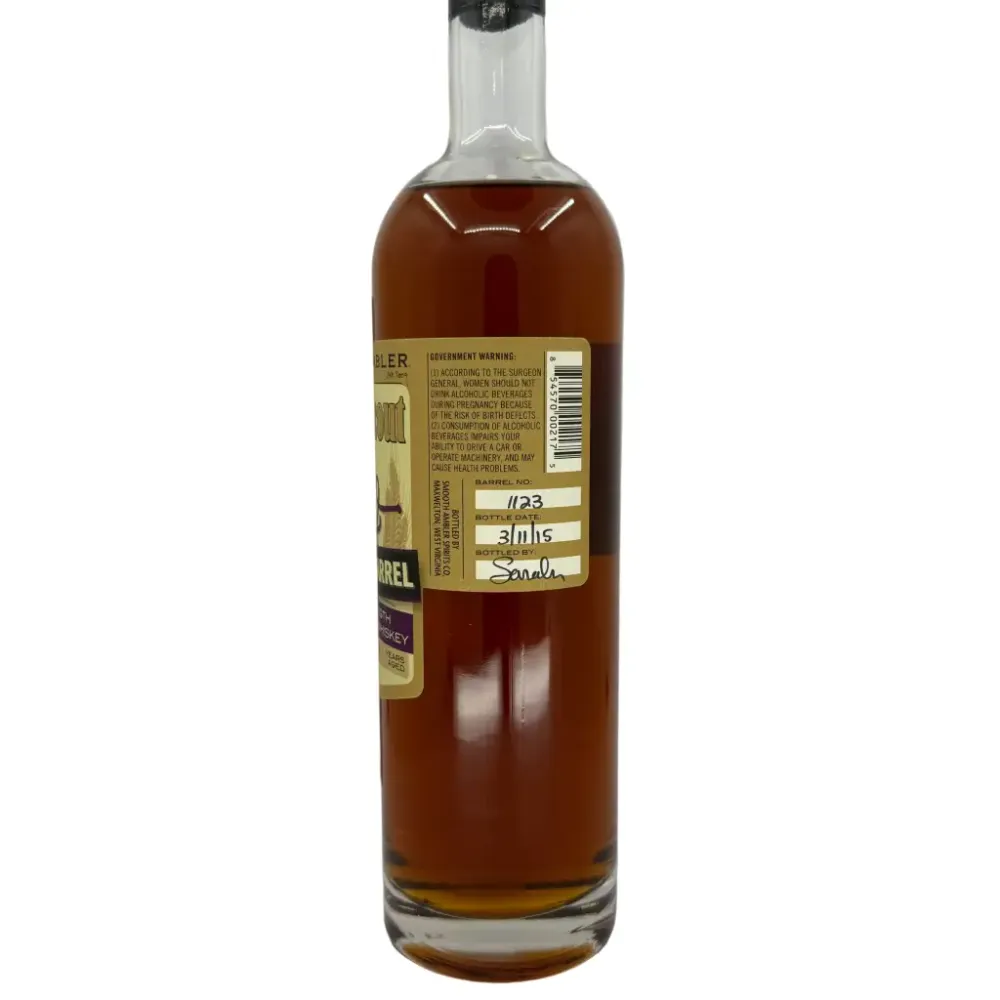 Smooth Ambler Old Scout Rye 8 Year Old Barrel #1125 3/11/15 - Image 2