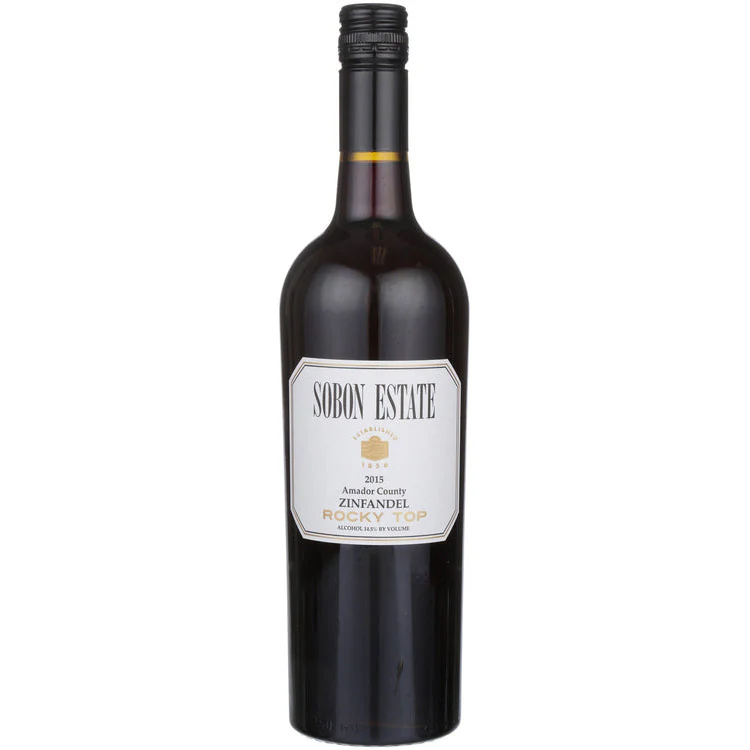 Sobon Estate Zinfandel Rocky Top Rocky Top Vineyard Amador County