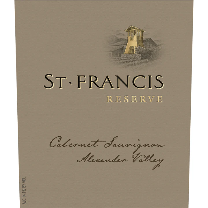 St. Francis Alexander Valley Reserve Cabernet Sauvignon 750ml