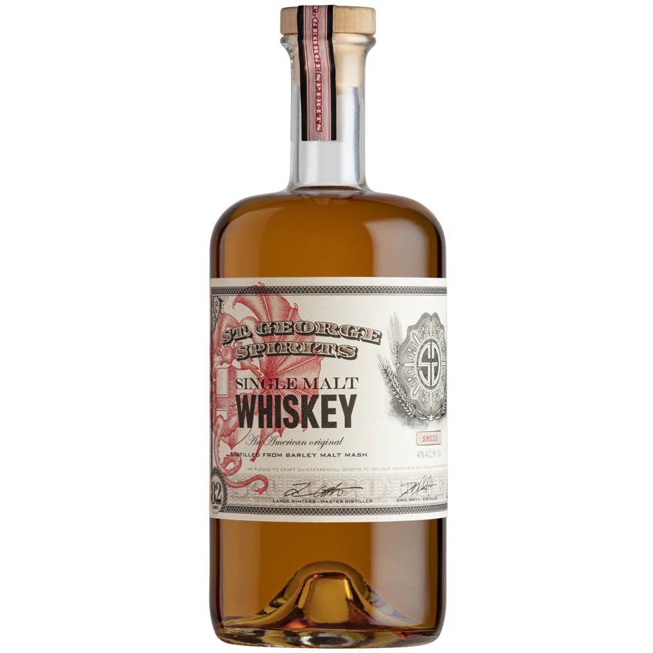 St. George Spirits Single Malt Whiskey Lot 20