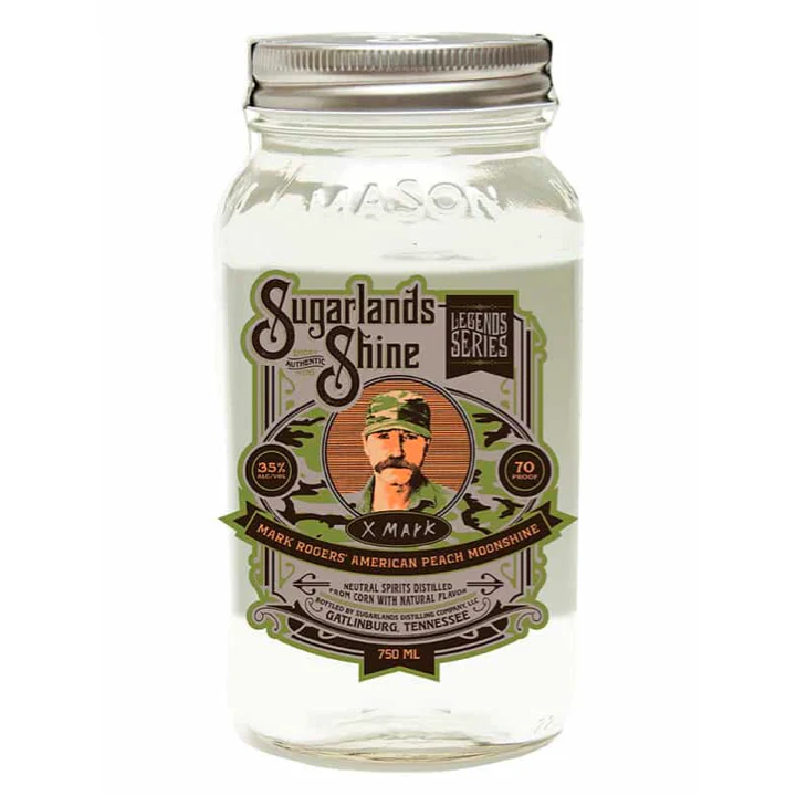 Sugarlands Shine Mark Rogers Peach Moonshine