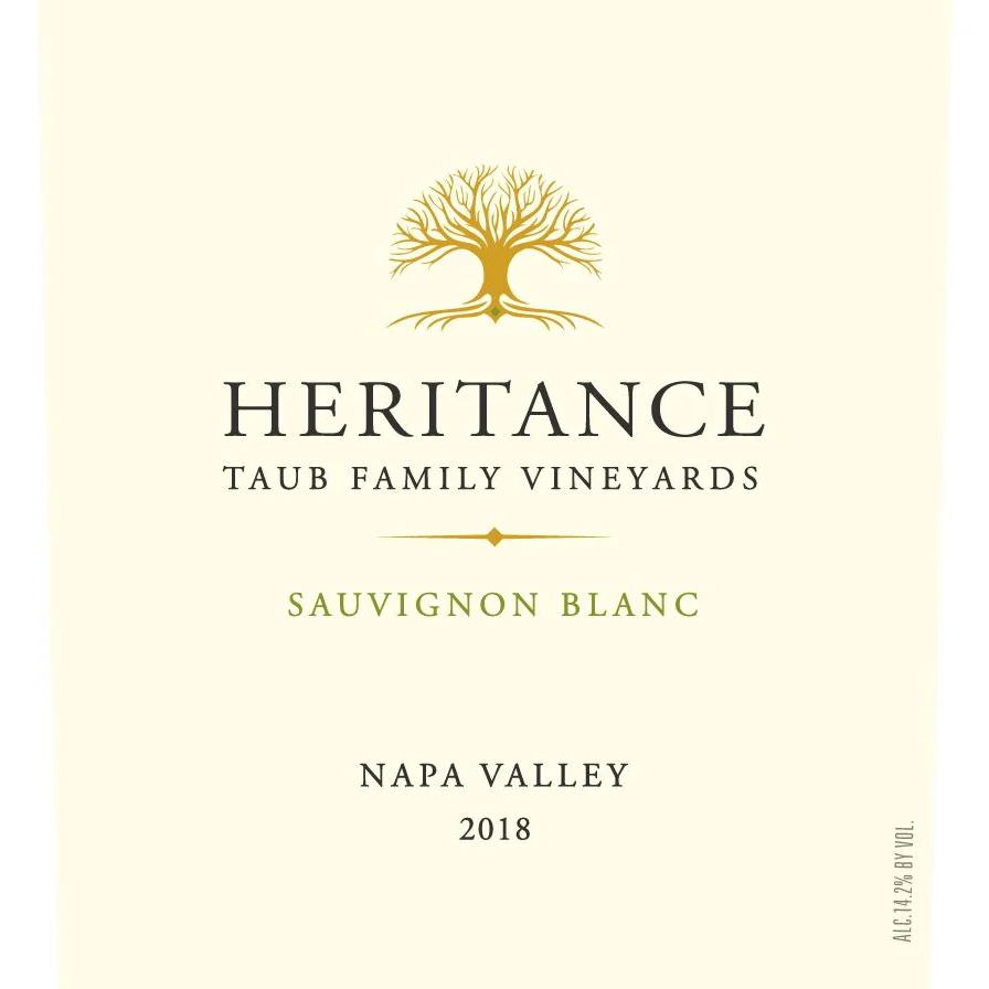 Taub Family Vineyards 'Heritance' Napa Sauvignon Blanc 750ml