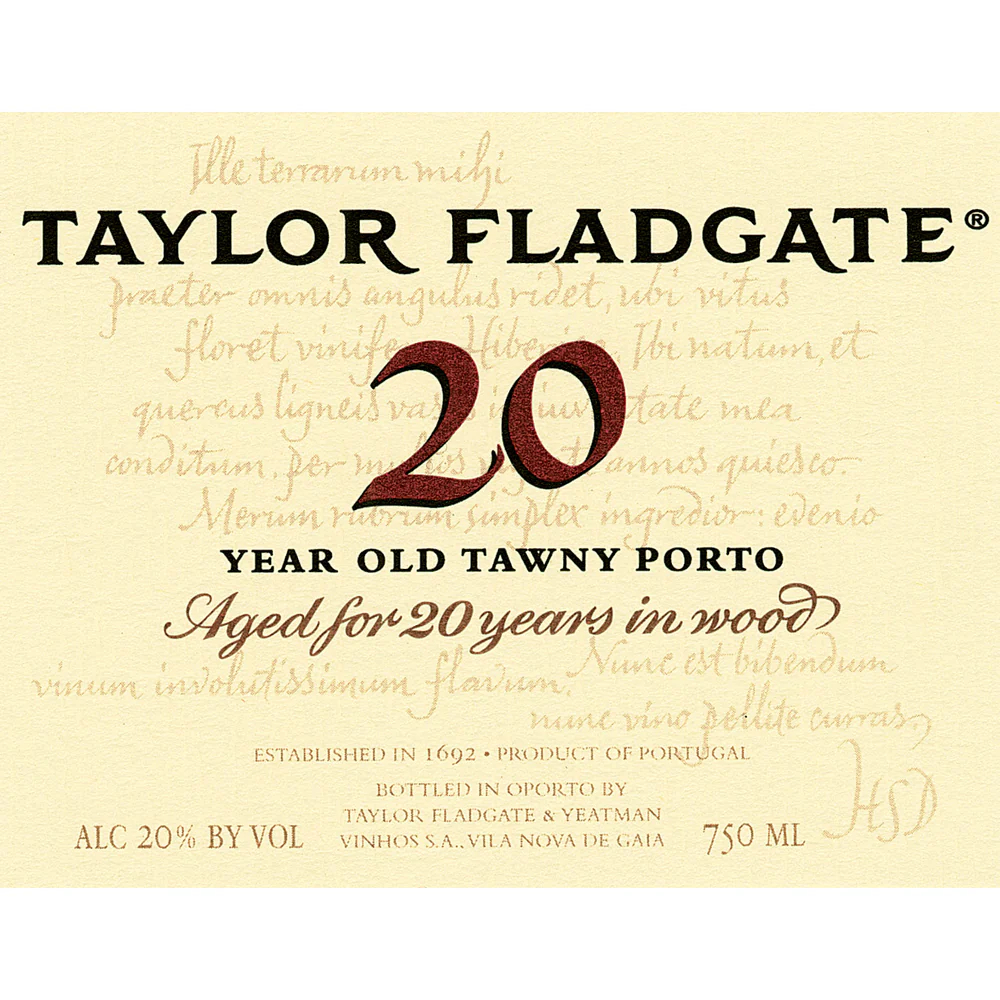Taylor Fladgate Aged Tawny Port 20Yr 750ml