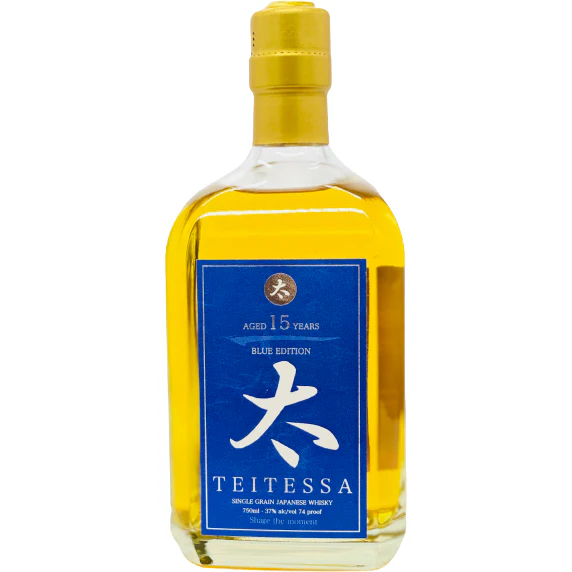 Teitessa 15 Years Old Grain Japanese Whiskey Blue Edition