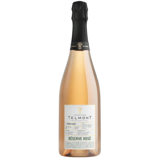 Telmont Champagne Rose Reserve France 750ml