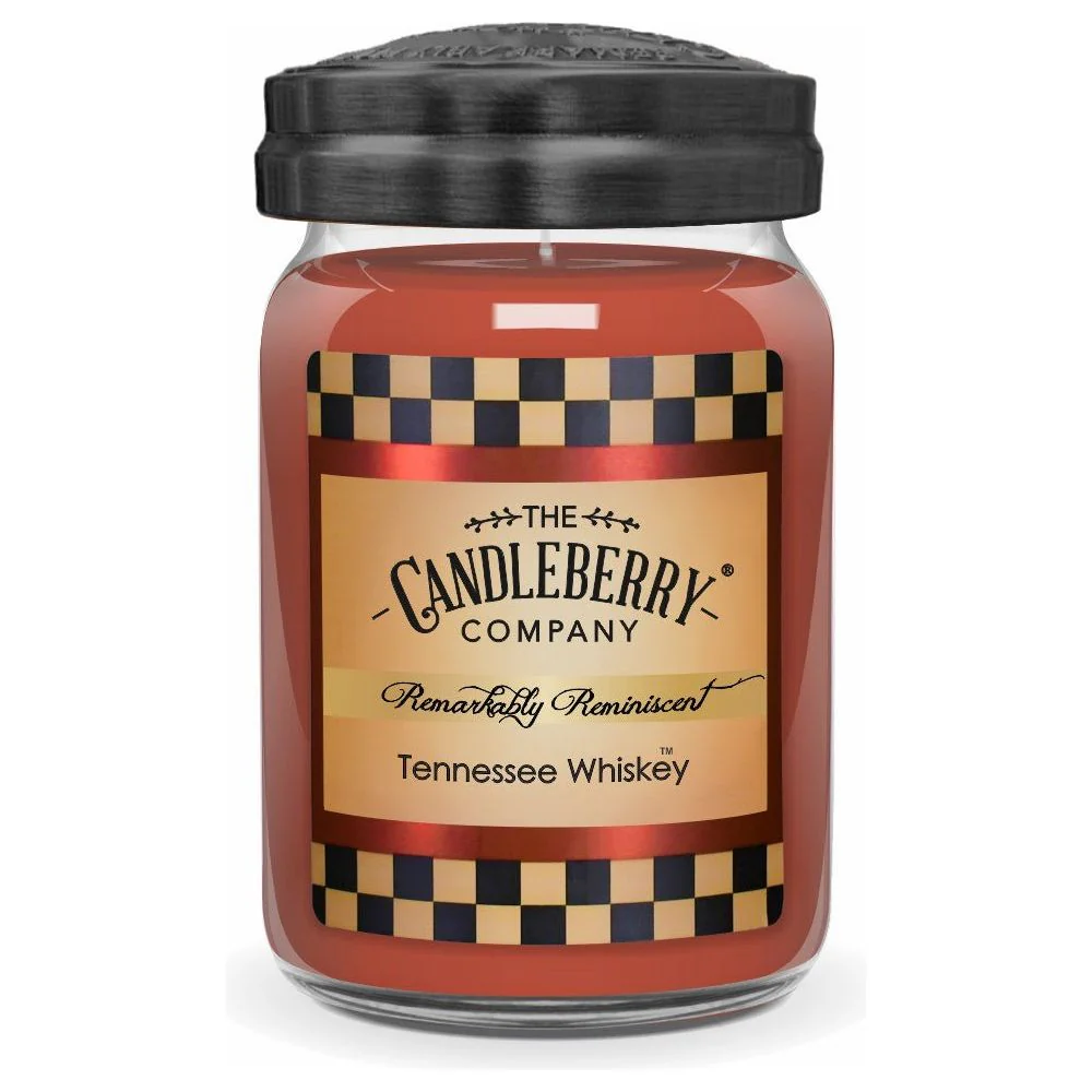 The Candleberry Co. Tennessee Whiskey™, Large Jar Candle