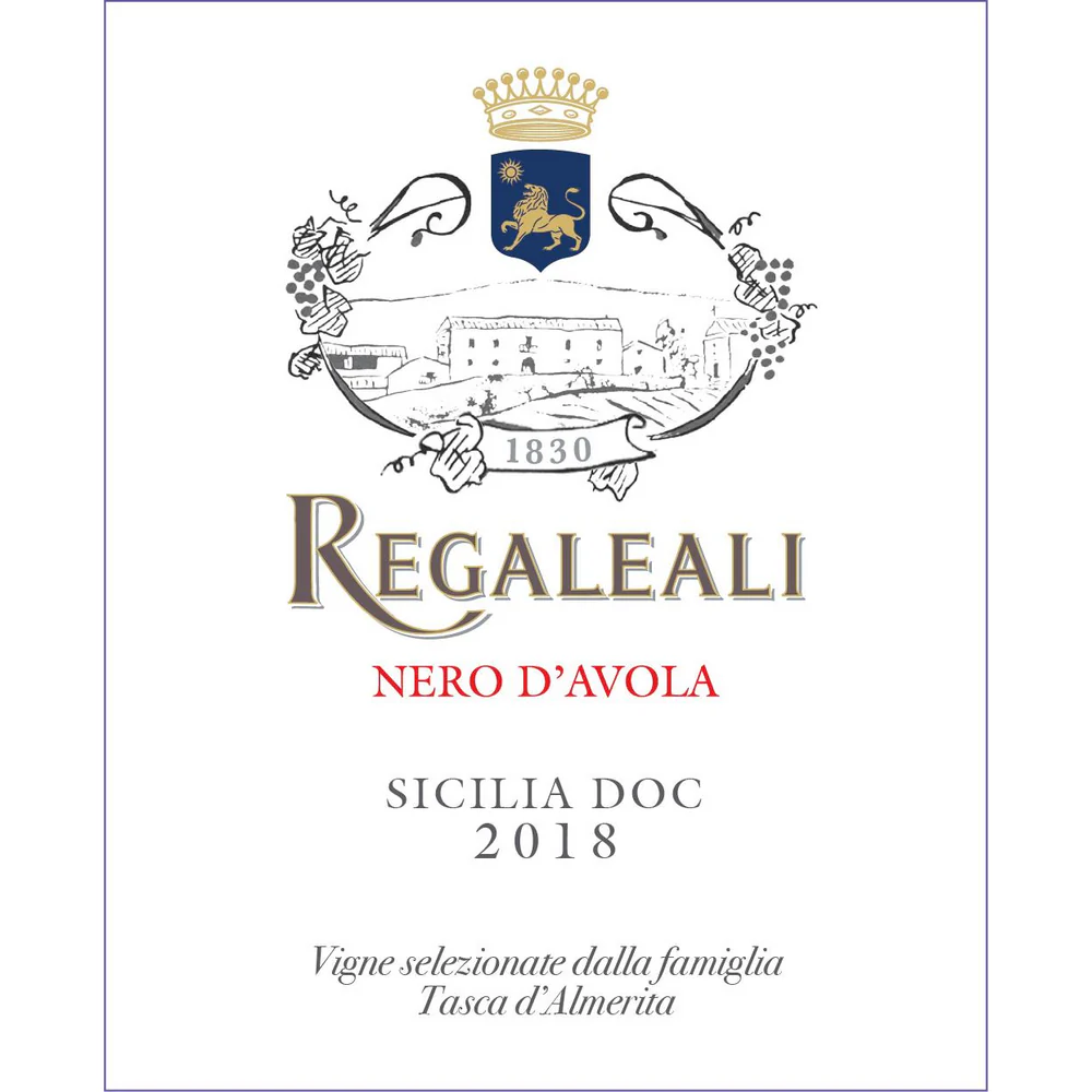 Tenuta Regaleali Nero D'Avola 750ml