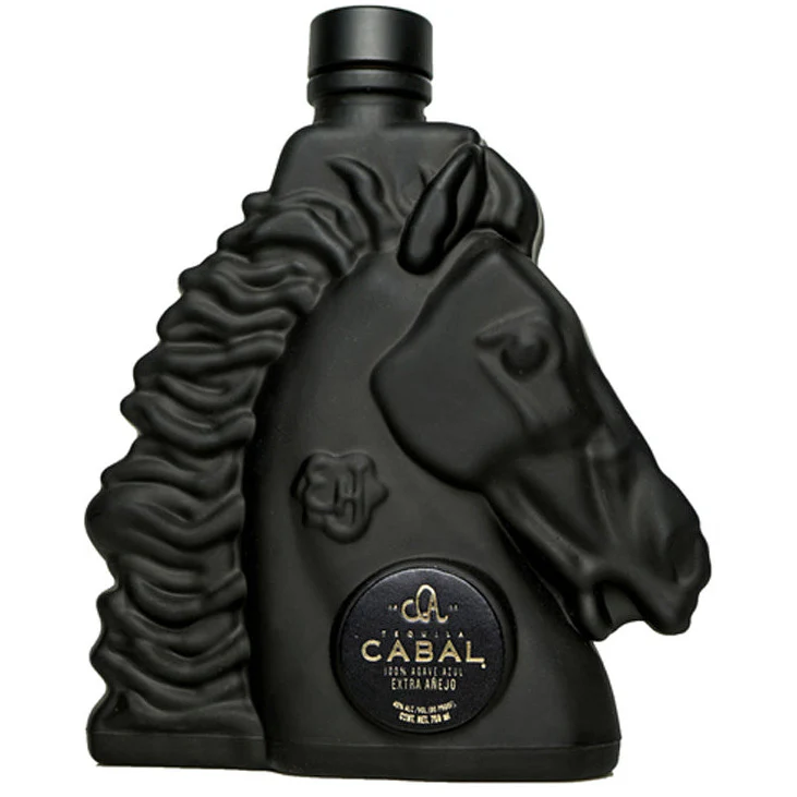 Tequila Cabal Extra Añejo Limited Edition Horse Head Bottle