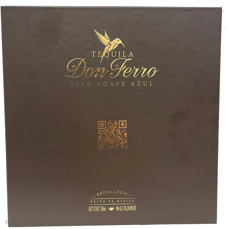 Tequila Don Ferro Extra Anejo Box Set - Image 3