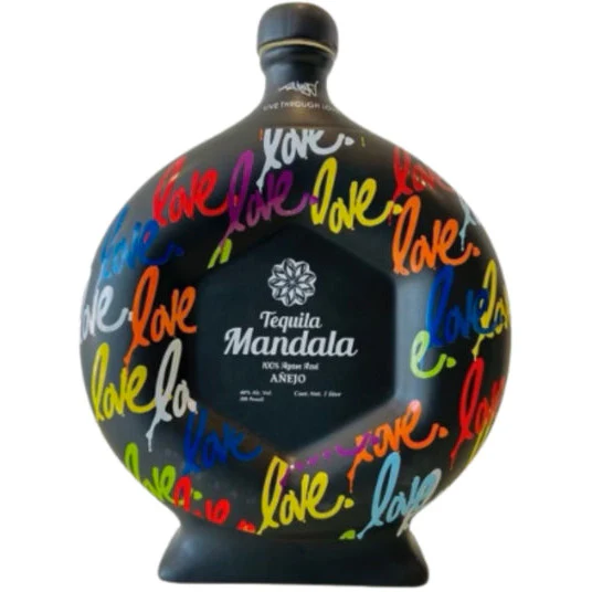 Tequila Mandala Anejo Live Through Love Edition – 1L