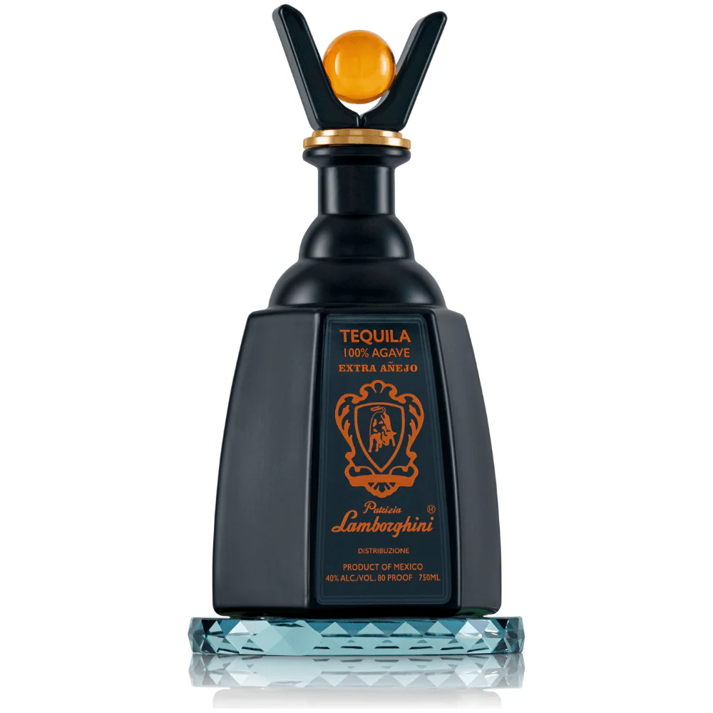 Tequila Patrizia Lamborghini Extra Añejo 100% Agave with Gift Box - Image 3