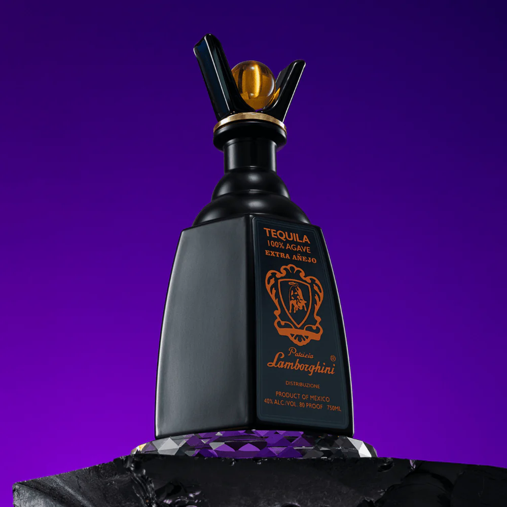 Tequila Patrizia Lamborghini Extra Añejo 100% Agave with Gift Box - Image 5