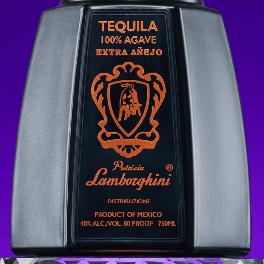 Tequila Patrizia Lamborghini Extra Añejo 100% Agave with Gift Box - Image 6