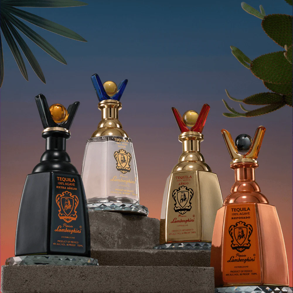 Tequila Patrizia Lamborghini Extra Añejo 100% Agave with Gift Box - Image 7