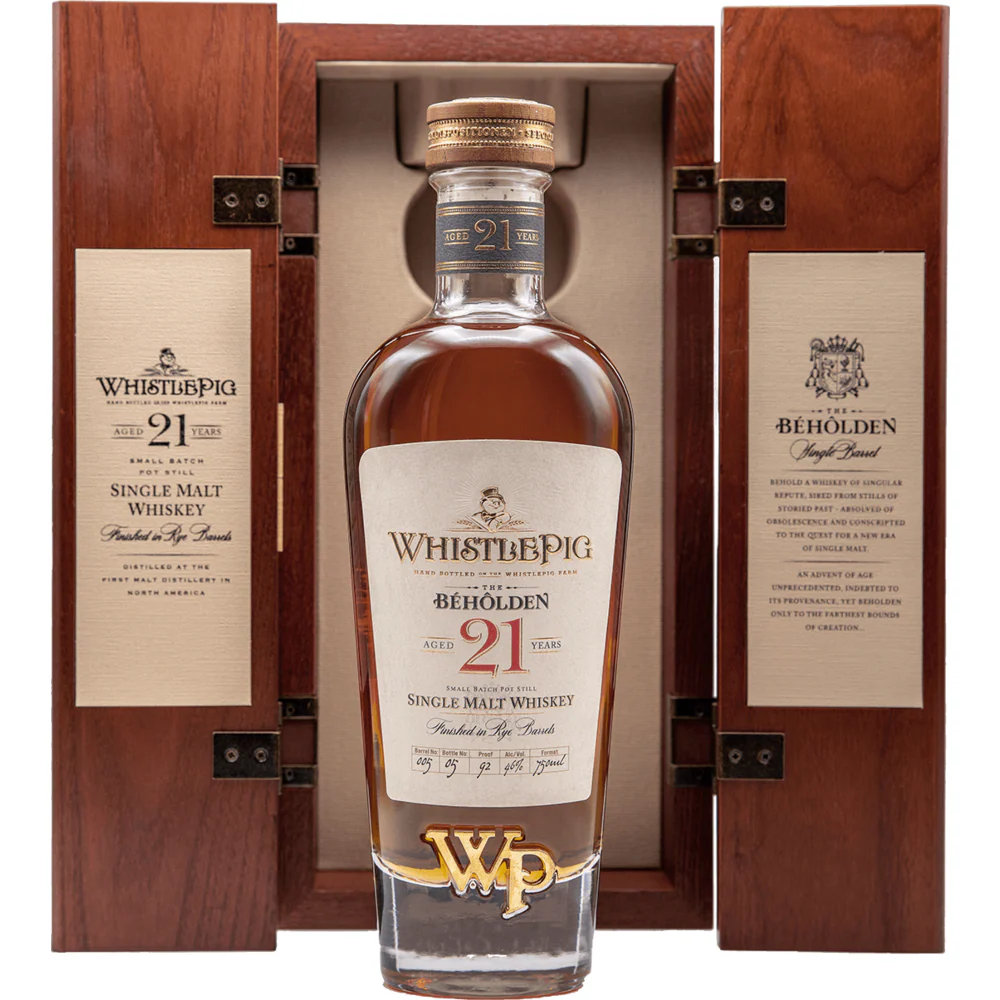 WhistlePig The Béhôlden 21 Year Single Malt Whiskey - Image 4