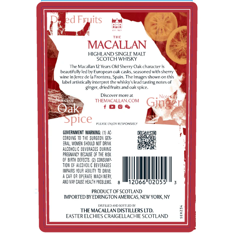 The Macallan 12 Year Old Sherry Oak - Image 6