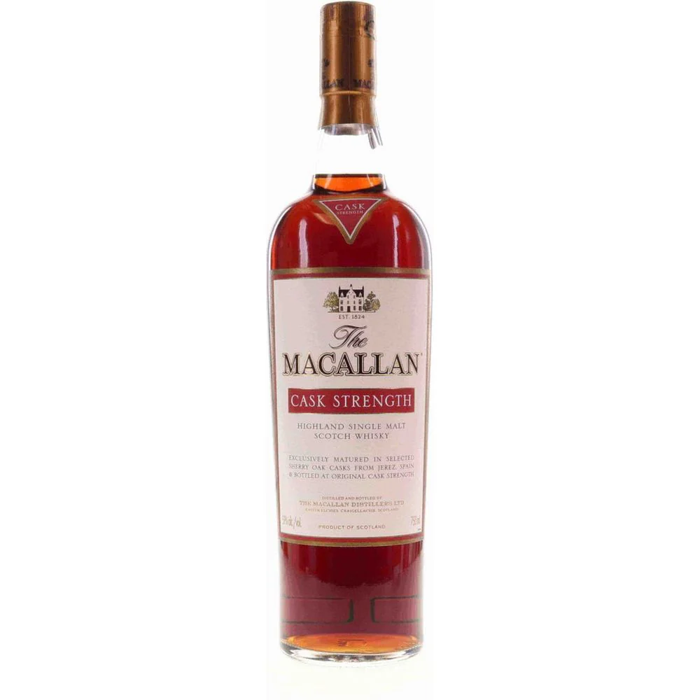 The Macallan Sherry Oak Cask Strength Highland Single Malt Scotch Whisky
