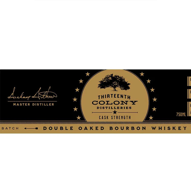 Thirteenth Colony Cask Strength Double Oaked Bourbon - Image 2