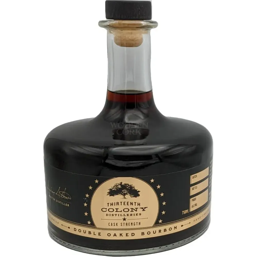 Thirteenth Colony Cask Strength Double Oaked Bourbon Batch 3 133.74 Proof