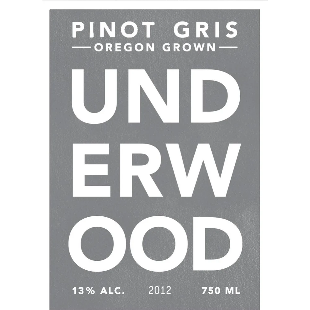 Underwood Cellars Oregon Pinot Gris 750ml